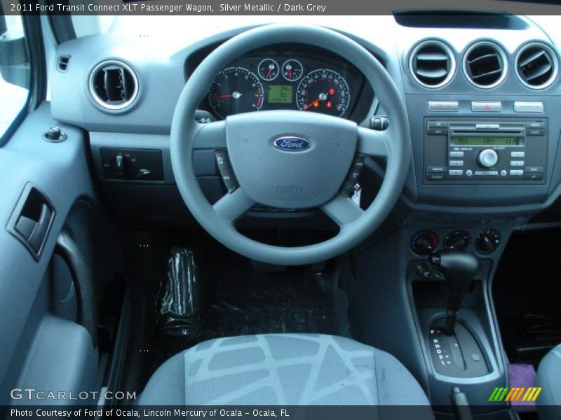 Silver Metallic / Dark Grey 2011 Ford Transit Connect XLT Passenger Wagon