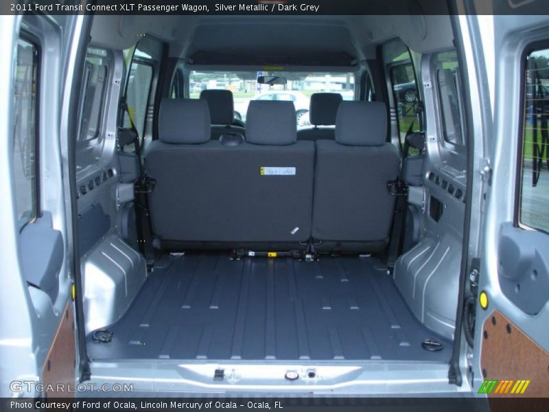 Silver Metallic / Dark Grey 2011 Ford Transit Connect XLT Passenger Wagon