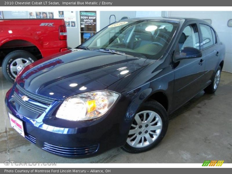 Imperial Blue Metallic / Ebony 2010 Chevrolet Cobalt LT Sedan