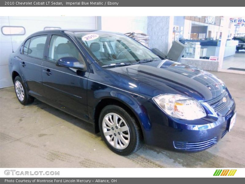 Imperial Blue Metallic / Ebony 2010 Chevrolet Cobalt LT Sedan