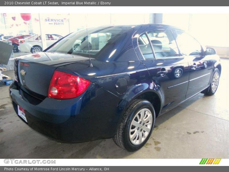 Imperial Blue Metallic / Ebony 2010 Chevrolet Cobalt LT Sedan