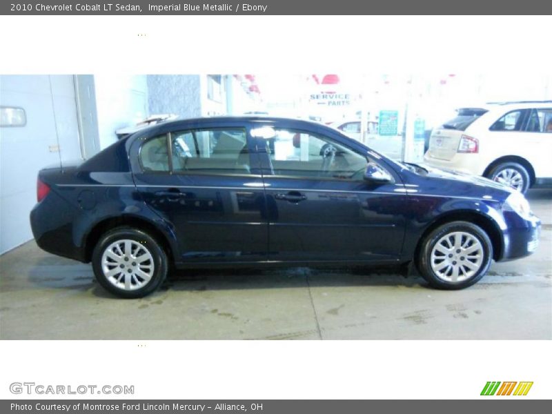 Imperial Blue Metallic / Ebony 2010 Chevrolet Cobalt LT Sedan