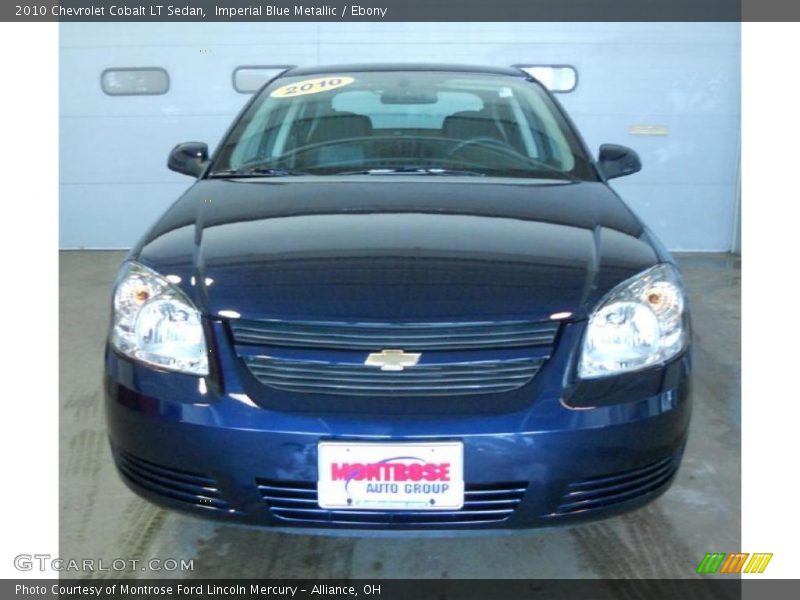 Imperial Blue Metallic / Ebony 2010 Chevrolet Cobalt LT Sedan