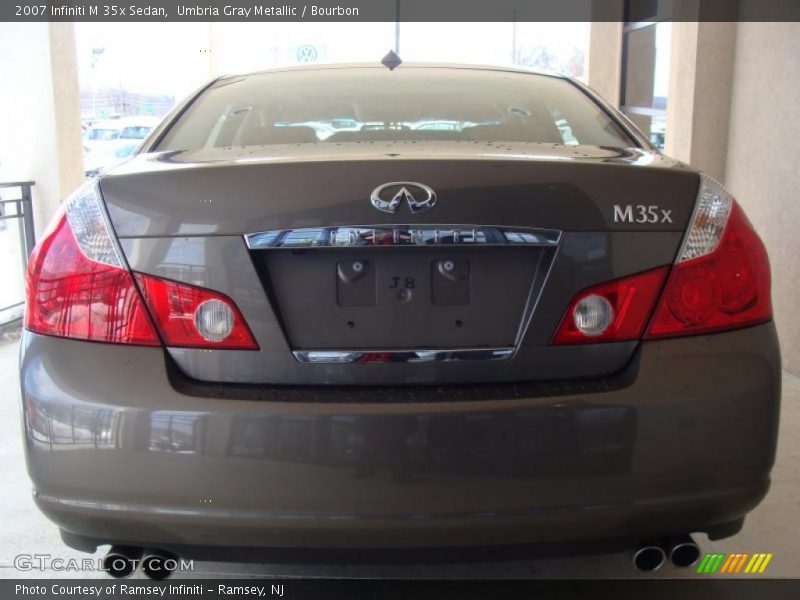 Umbria Gray Metallic / Bourbon 2007 Infiniti M 35x Sedan