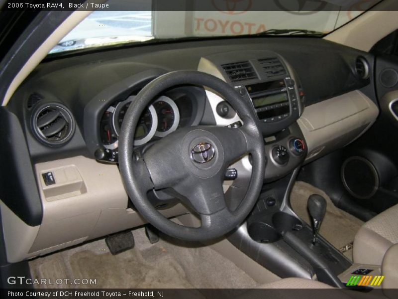 Black / Taupe 2006 Toyota RAV4
