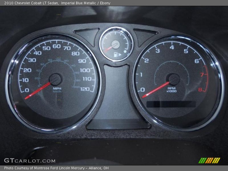 Imperial Blue Metallic / Ebony 2010 Chevrolet Cobalt LT Sedan