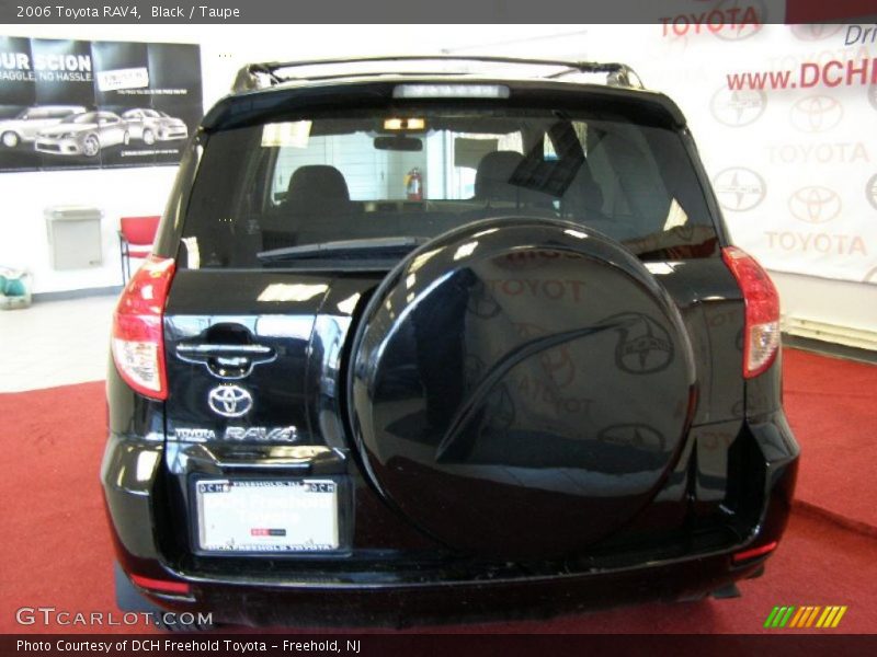 Black / Taupe 2006 Toyota RAV4