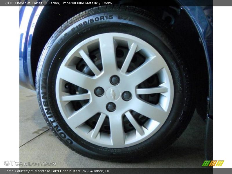 Imperial Blue Metallic / Ebony 2010 Chevrolet Cobalt LT Sedan