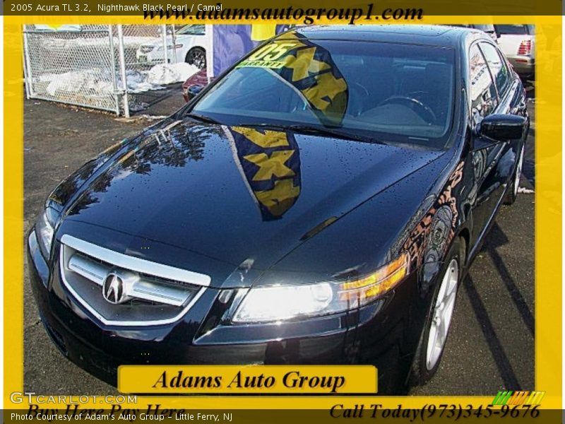 Nighthawk Black Pearl / Camel 2005 Acura TL 3.2