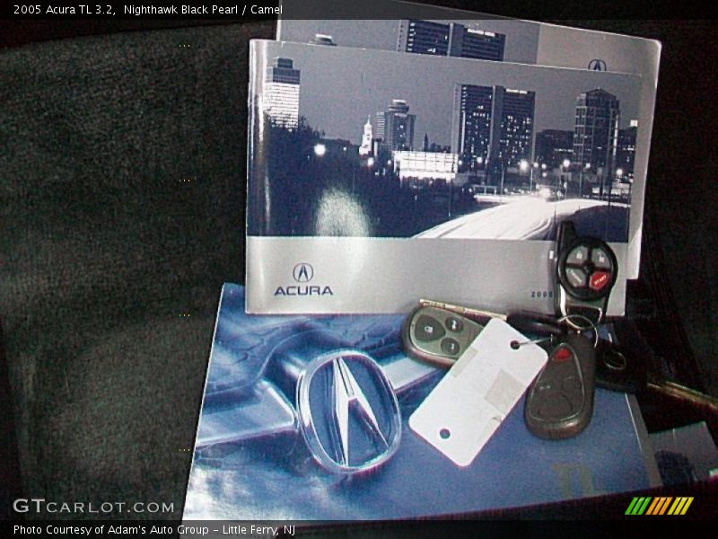 Nighthawk Black Pearl / Camel 2005 Acura TL 3.2