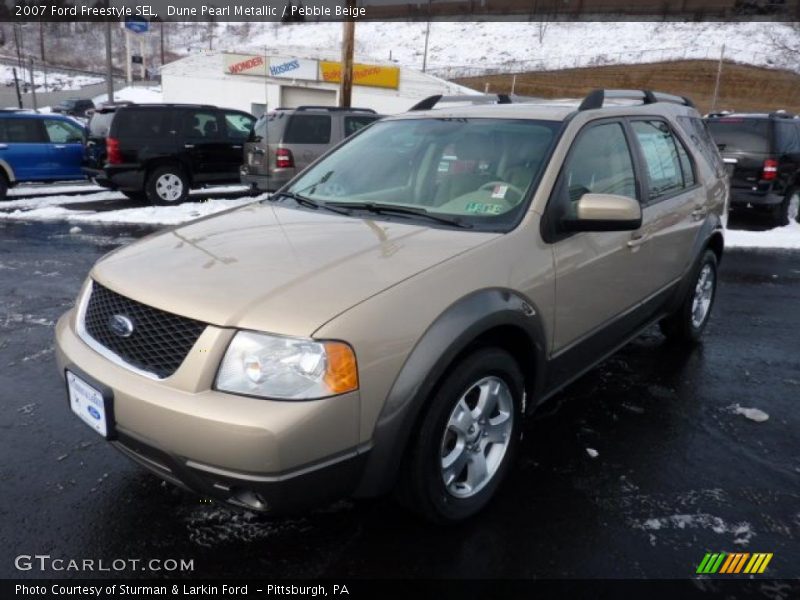 Dune Pearl Metallic / Pebble Beige 2007 Ford Freestyle SEL