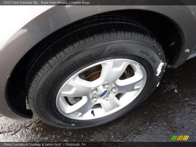 Dune Pearl Metallic / Pebble Beige 2007 Ford Freestyle SEL