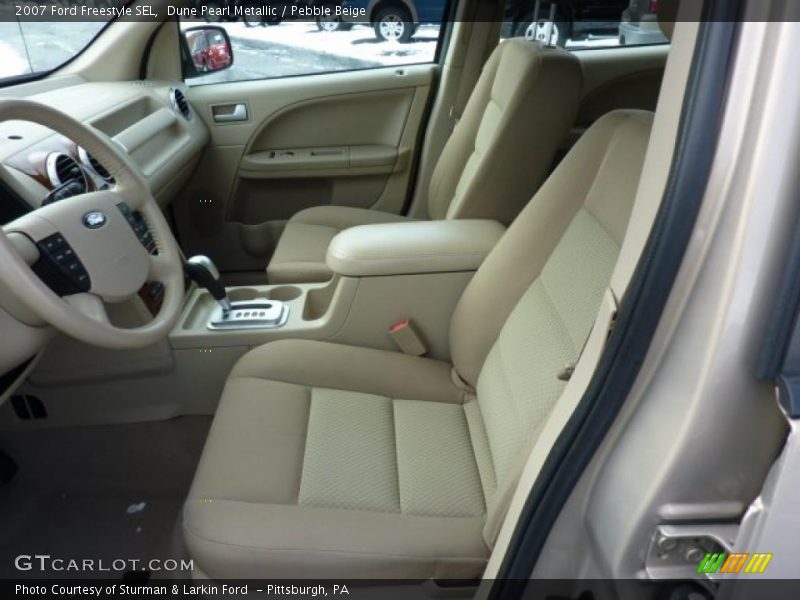 Dune Pearl Metallic / Pebble Beige 2007 Ford Freestyle SEL