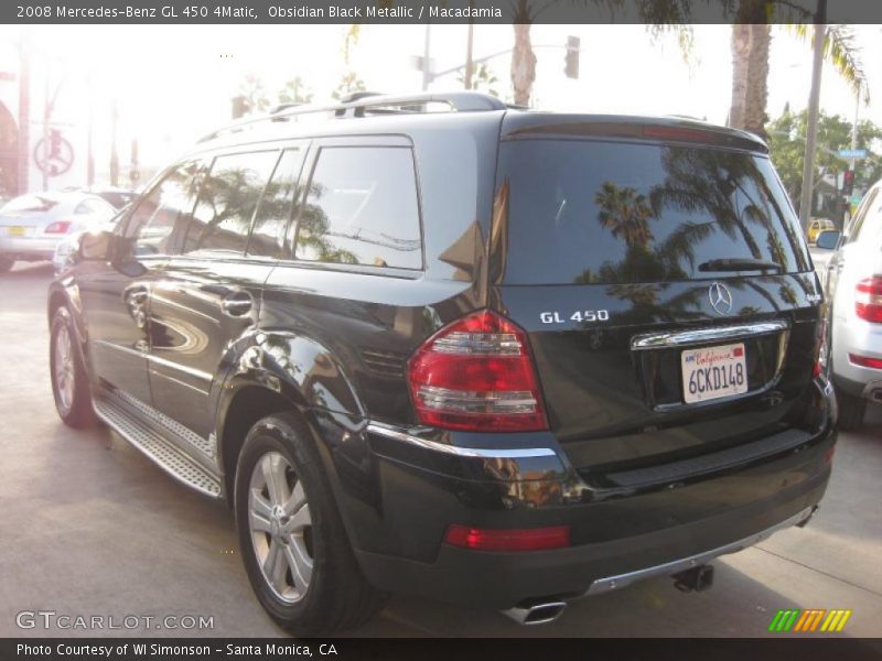 Obsidian Black Metallic / Macadamia 2008 Mercedes-Benz GL 450 4Matic