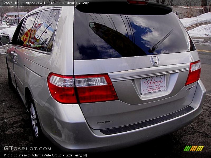 Silver Pearl Metallic / Gray 2007 Honda Odyssey EX-L