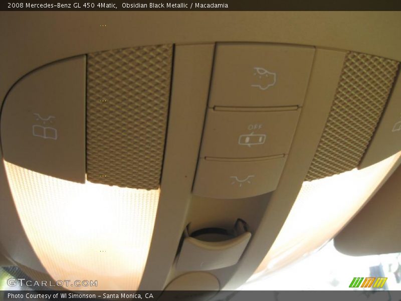Obsidian Black Metallic / Macadamia 2008 Mercedes-Benz GL 450 4Matic