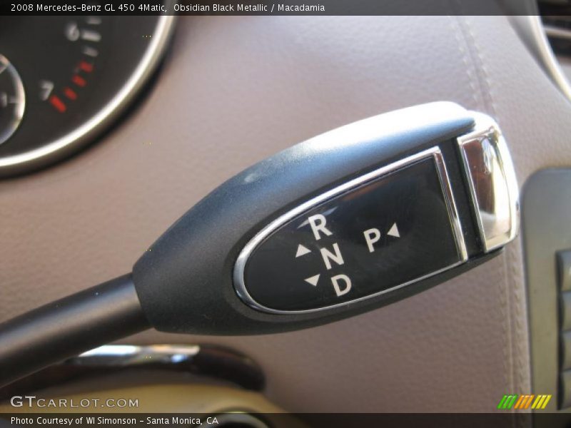 Obsidian Black Metallic / Macadamia 2008 Mercedes-Benz GL 450 4Matic