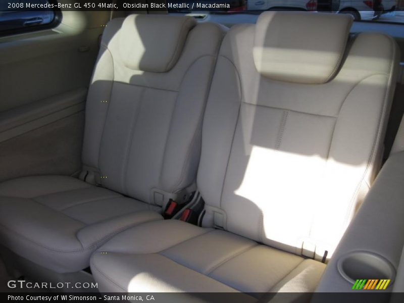 Obsidian Black Metallic / Macadamia 2008 Mercedes-Benz GL 450 4Matic