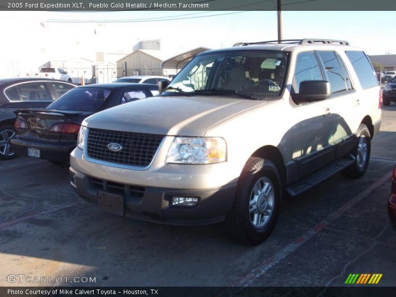 Pueblo Gold Metallic / Medium Parchment 2005 Ford Expedition XLT