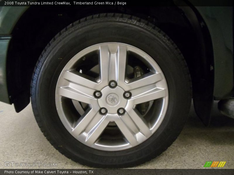 Timberland Green Mica / Beige 2008 Toyota Tundra Limited CrewMax