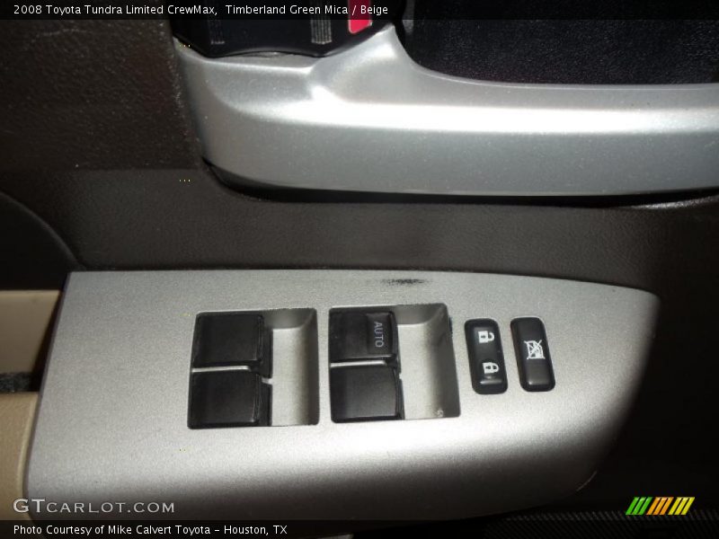 Timberland Green Mica / Beige 2008 Toyota Tundra Limited CrewMax