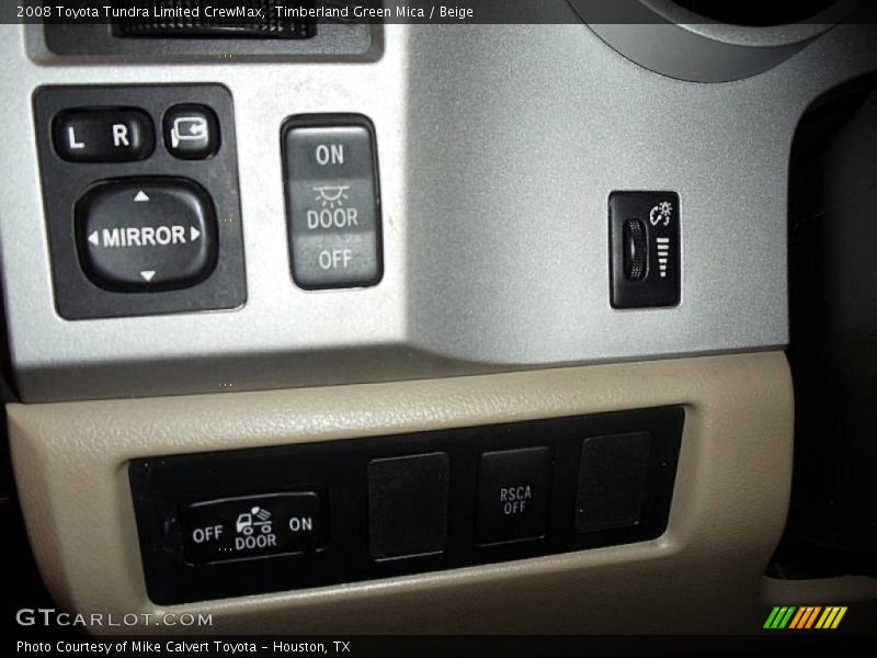 Timberland Green Mica / Beige 2008 Toyota Tundra Limited CrewMax