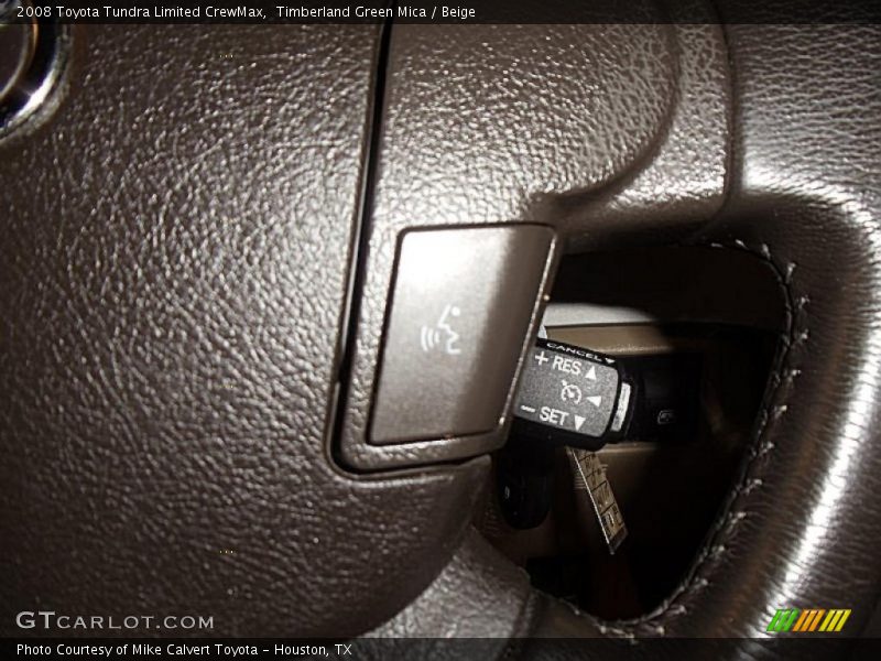 Timberland Green Mica / Beige 2008 Toyota Tundra Limited CrewMax
