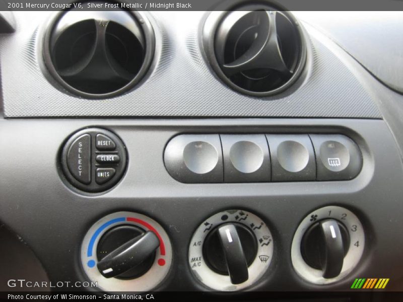 Controls of 2001 Cougar V6
