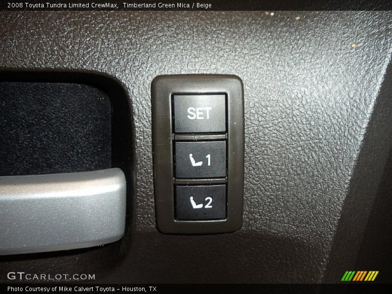 Timberland Green Mica / Beige 2008 Toyota Tundra Limited CrewMax