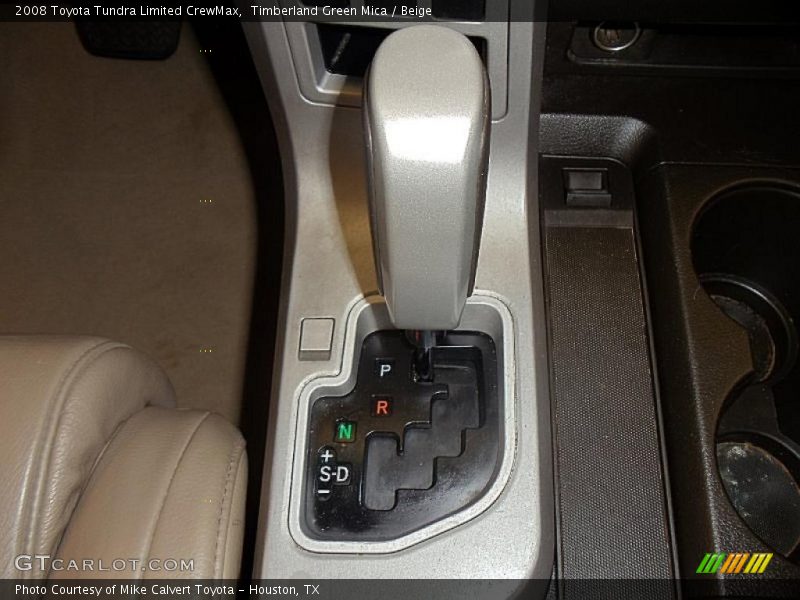 Timberland Green Mica / Beige 2008 Toyota Tundra Limited CrewMax