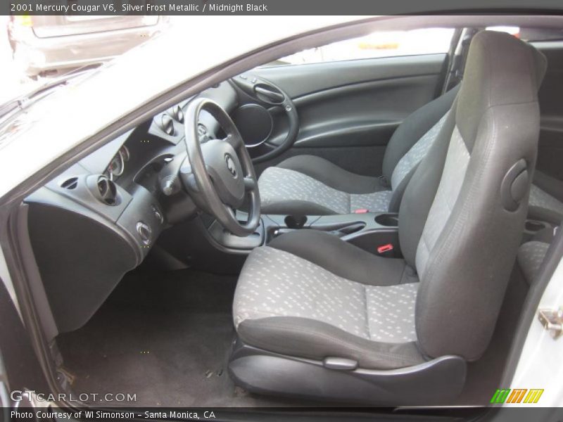  2001 Cougar V6 Midnight Black Interior