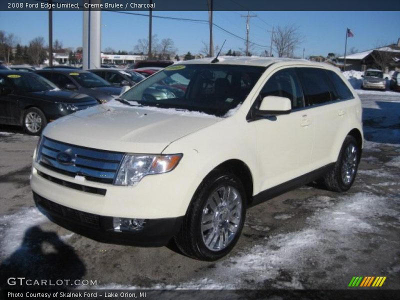 Creme Brulee / Charcoal 2008 Ford Edge Limited