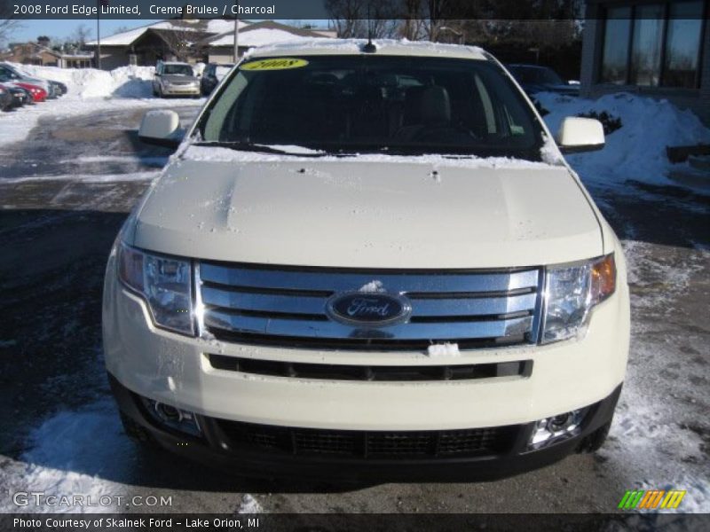 Creme Brulee / Charcoal 2008 Ford Edge Limited