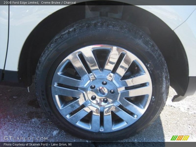 Creme Brulee / Charcoal 2008 Ford Edge Limited