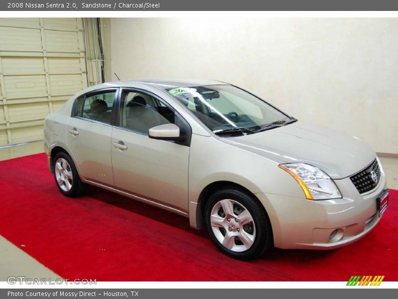 Sandstone / Charcoal/Steel 2008 Nissan Sentra 2.0