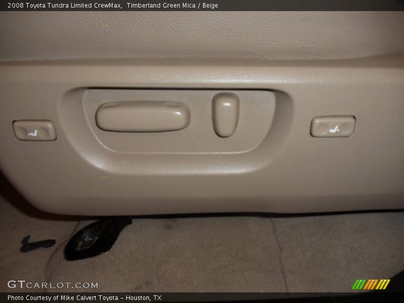 Timberland Green Mica / Beige 2008 Toyota Tundra Limited CrewMax