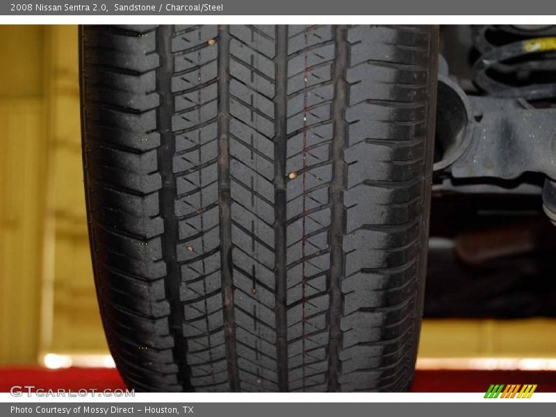 Sandstone / Charcoal/Steel 2008 Nissan Sentra 2.0