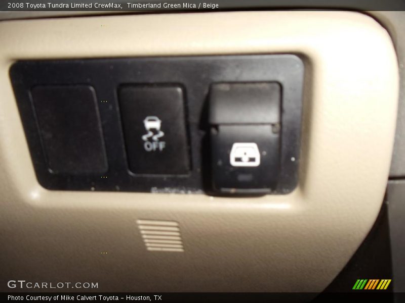 Timberland Green Mica / Beige 2008 Toyota Tundra Limited CrewMax