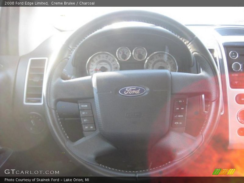 Creme Brulee / Charcoal 2008 Ford Edge Limited