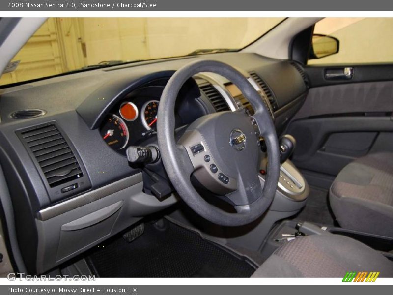 Sandstone / Charcoal/Steel 2008 Nissan Sentra 2.0