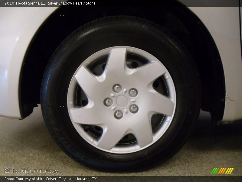 Silver Shadow Pearl / Stone 2010 Toyota Sienna LE
