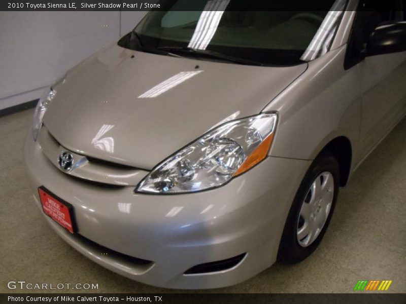 Silver Shadow Pearl / Stone 2010 Toyota Sienna LE
