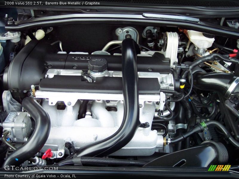 Barents Blue Metallic / Graphite 2008 Volvo S60 2.5T