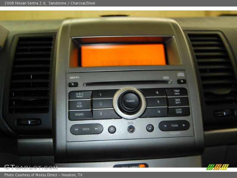 Sandstone / Charcoal/Steel 2008 Nissan Sentra 2.0