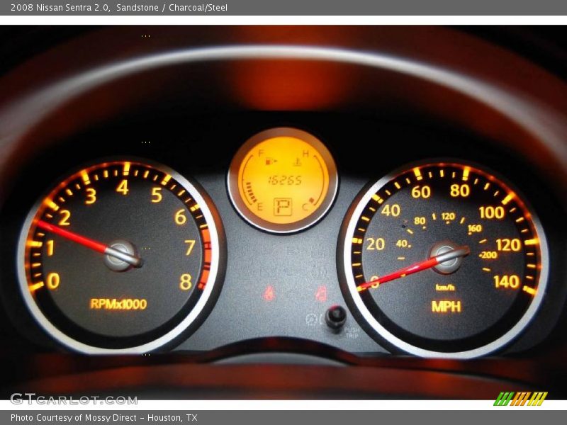 Sandstone / Charcoal/Steel 2008 Nissan Sentra 2.0