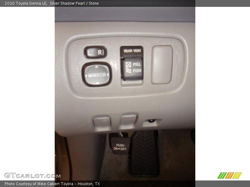 Silver Shadow Pearl / Stone 2010 Toyota Sienna LE