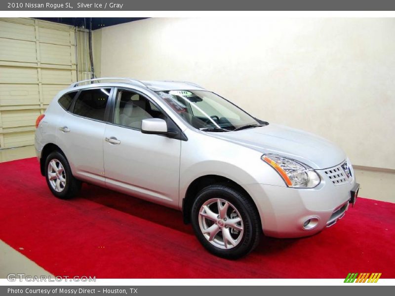 Silver Ice / Gray 2010 Nissan Rogue SL