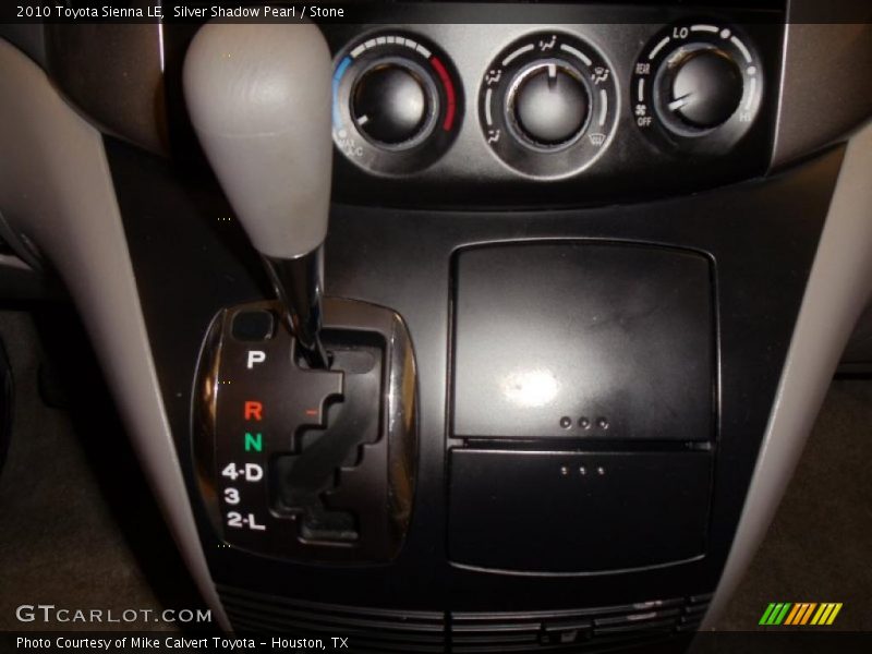 Silver Shadow Pearl / Stone 2010 Toyota Sienna LE