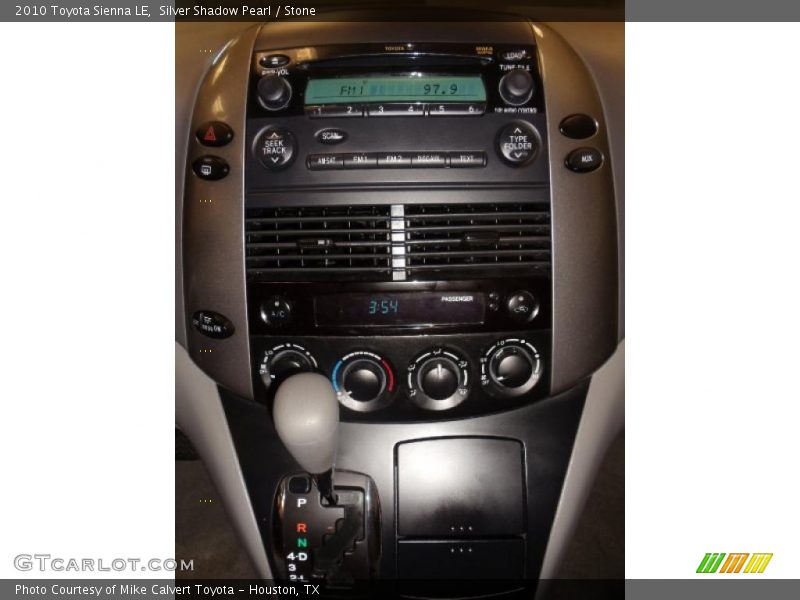 Silver Shadow Pearl / Stone 2010 Toyota Sienna LE
