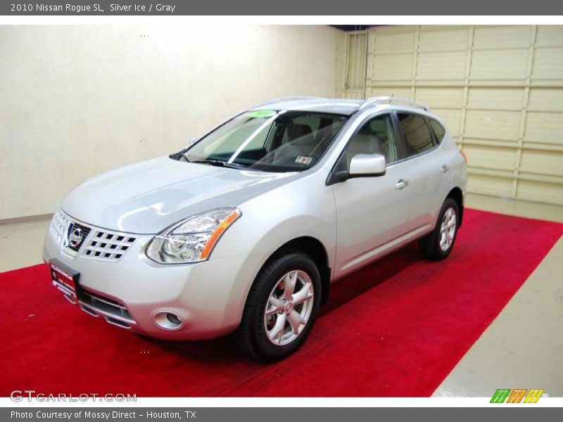 Silver Ice / Gray 2010 Nissan Rogue SL